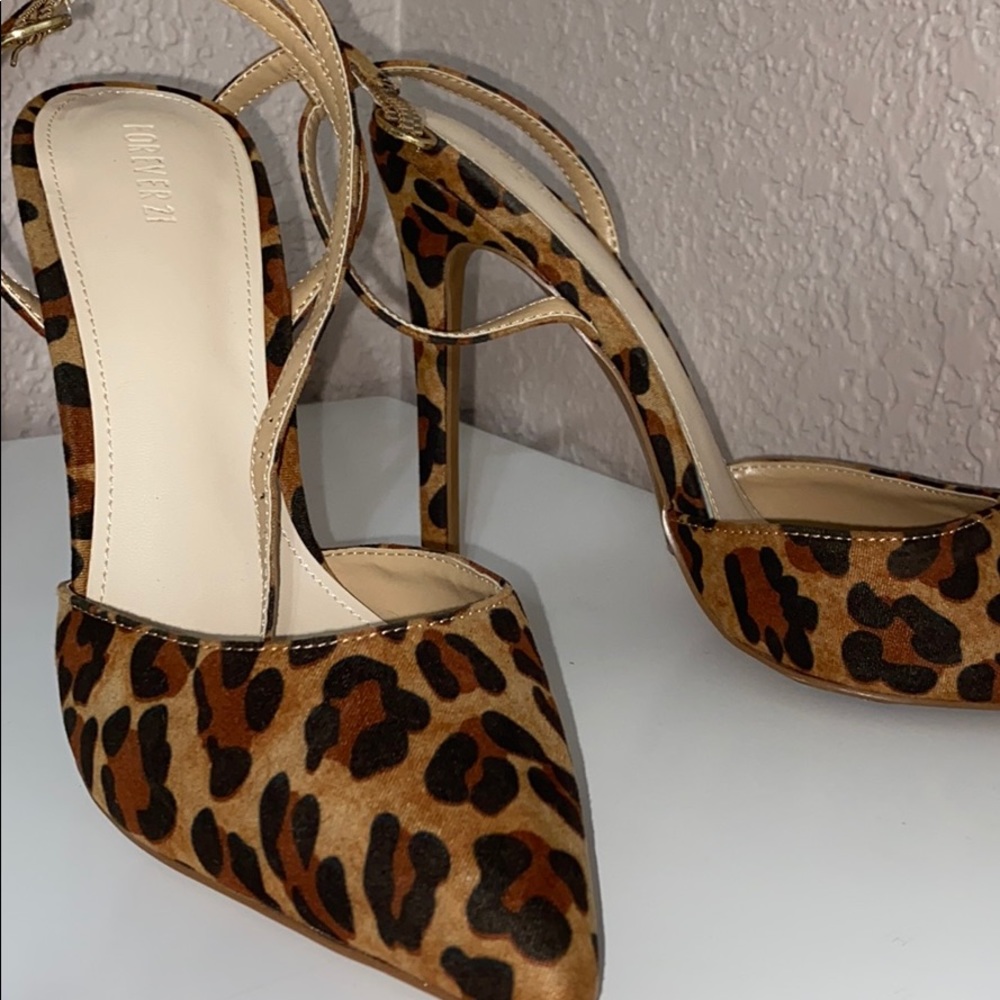 Cheetah Print Heels.